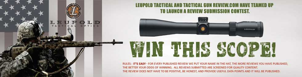 Cary Kieffer wins TGR Leupold Tactical Patrol 3-9 X 40 TMR!