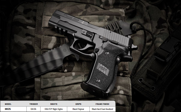 SIG SAUER® Makes New MK25 Pistol Available to the Public