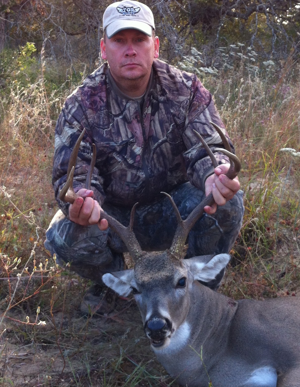 Nice buck down on video!