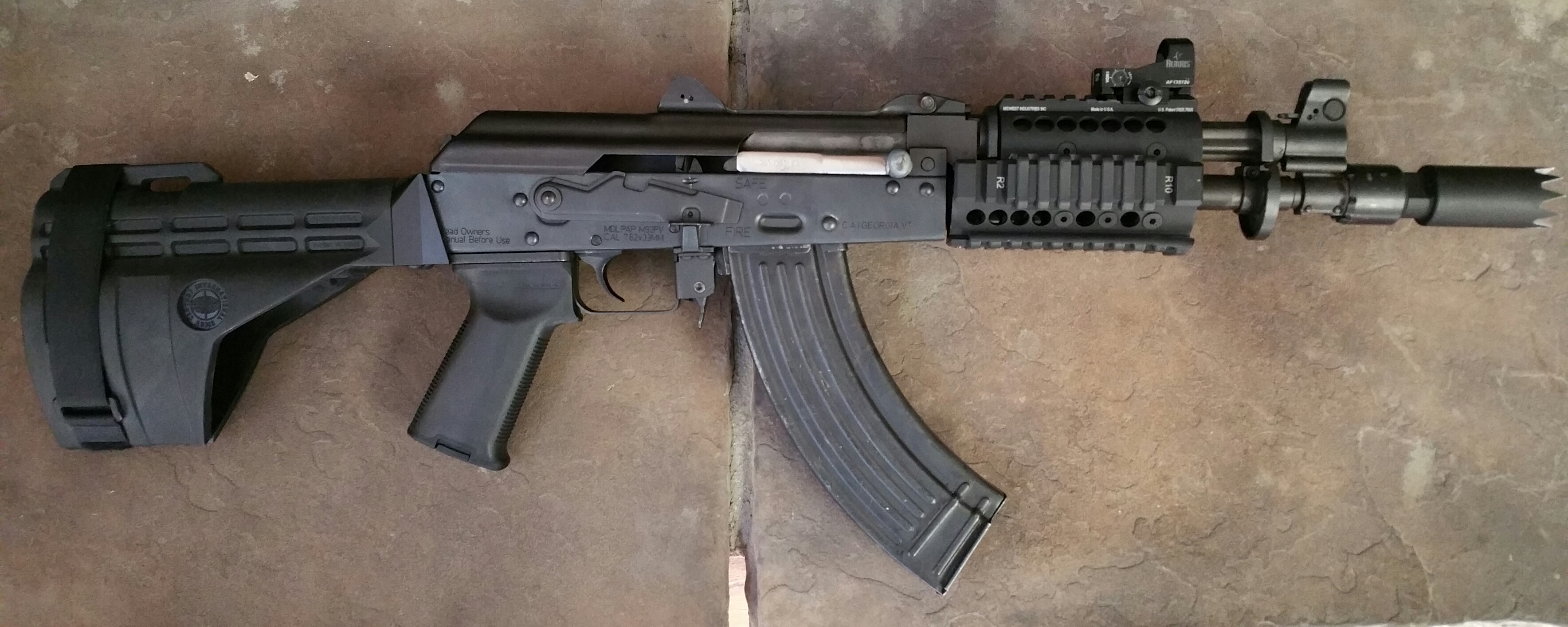 Serbian Zastava PAP M92 Mods and Range Report