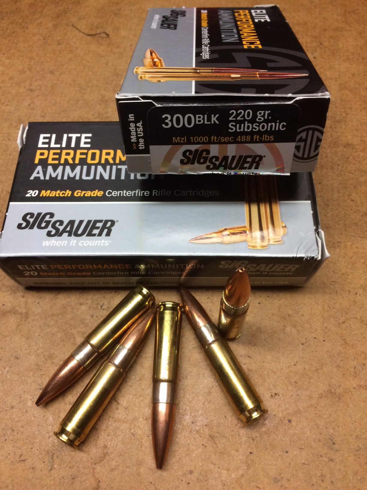 SIG SAUER Elite Performance Ammunition