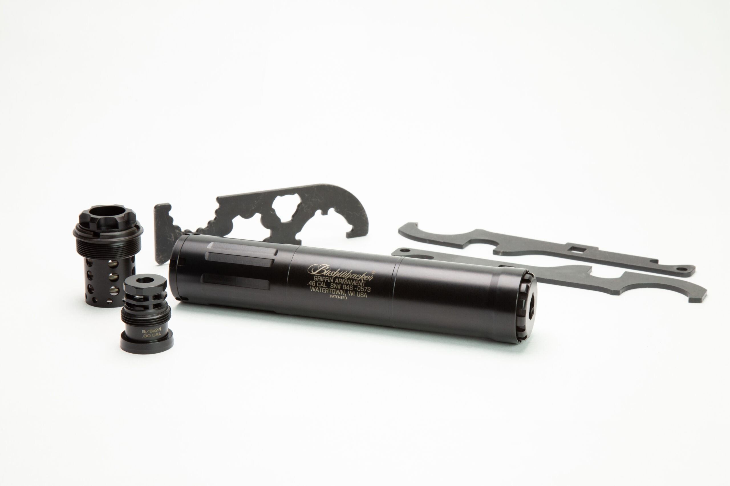 Griffin Armament releases the Bushwacker 46 Gen 2 silencer.